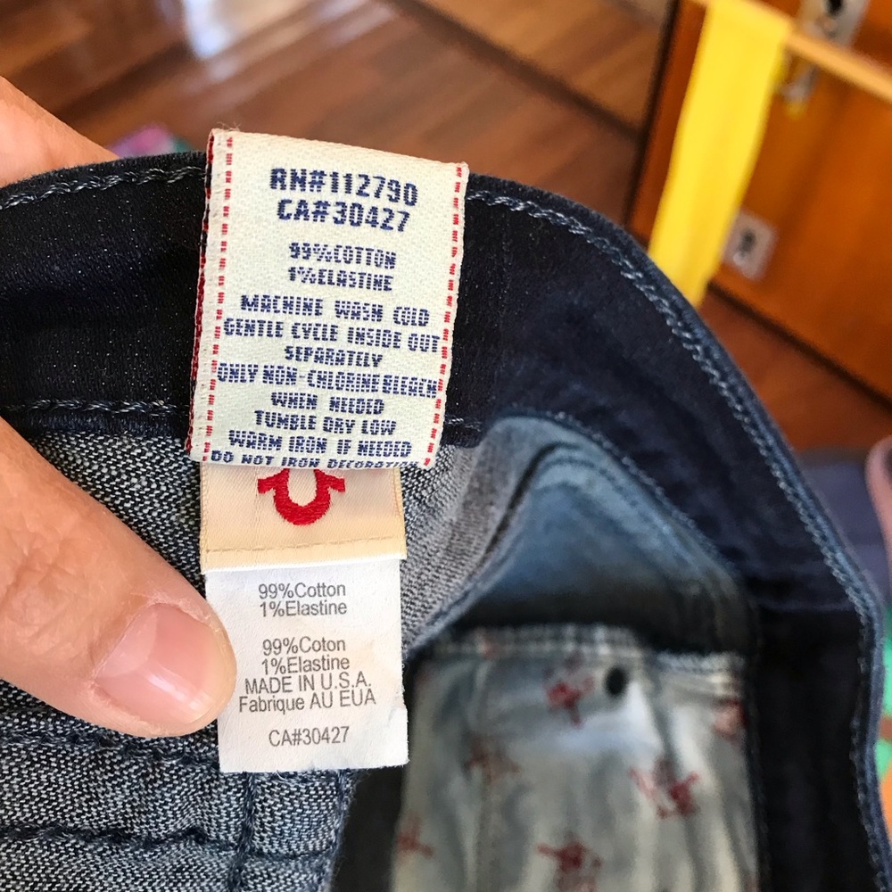 Women’s Blue True Religion Jeans